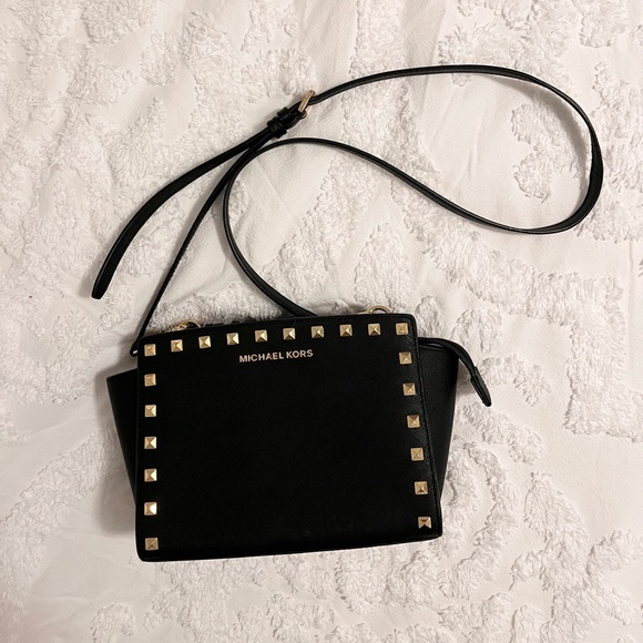 MICHAEL Michael Kors Bags Michael Kors Selma Studded Crossbody Bag